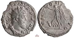 Ancient Coins - Postumus Antoninianus - VICTORIA AVG - Elmer 125 - Ex Zschucke Collection