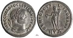 Ancient Coins - Diocletianus Follis - GENIO POPVLI ROMANI - Heraclea - RIC 29a