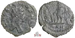 Ancient Coins - Gallienus Antoninianus - CONSERVAT PIETAT - Goebl 648 a