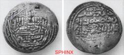 Ancient Coins - 63RM22) ILKHANID MONGOLS, GHAZAN MAHMUD, 694-703 AH / 1295-1304 AD, POST-REFORM COINAGE, SECOND PHASE, AR ONE DIRHAM, 2.29 GRMS, 24 MM, MINTED AT TOKAT (SCARCE MINT) IN 69X AH, REV
