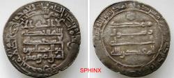 World Coins - 561RL6Z) ABBASID CALIPHATE, THIRD PERIOD, AL-MUQTADIR BILLAH, 295-320 AH / 908-932 AD, AR DIRHAM 2.92 GRMS, 25.5 MM, STRUCK AT THE MINT OF SURRA MAN RA'A IN THE YEAR 3XX AH; gFINE