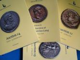 Ancient Coins - 298LEU) Bank Leu of Switzerland auction catalogs (4 volumes) Auctions 11, 12, 13 and 14; These catalogs have surpassed any high standards in the quality of paper, print and binding