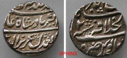 World Coins - 114RH22) INDIA, Mughal Empire. Aziz al-Din Alamgir II. 1754-1759. AR Rupee (20 mm, 11.421 g). Shahjahanabad mint. Dated year 2, AH xxxx. KM 456.1. Good VF.