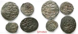 Ancient Coins - 30RC5) A very nice group lot of high grade Islamic SILVER coins consisting oF 3 Mongol Ilkhanids and one Ottoman; All identifiable total weight 9.18 grams,  VF