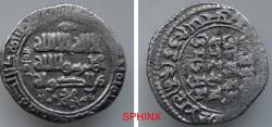 World Coins - 631HL3Y) RARE GHAZNAVID, MAHMUD, 998-1030 AD, AR DIRHAM BILINGUAL 19 MM, 2.68 GR (SANSKRIT & ARABIC) DIRHAM, MAHMUDPUR (LAHORE) RENAMED IN HONOR OF MAUMUD 418/418 AH, aFINE