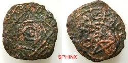 World Coins - 115EG6Z) BAGRATIDS — DIMITRI, son of David V, ca. 1125–1158 AD. AE Fals, 23 mm, 1.76 g Langlois 36 — Almost Fine, rough surfaces.