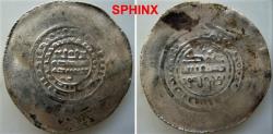 World Coins - 1074GG9) SAMANID, NUH II IBN MANSUR I, 365-387 AH/ 976-997 AD, AR MULTIPLE DIRHAM, 9.93 GRMS, HUGE 43 MM DIAMETER; STRUK AT KURAT BADAKHSHAN, DATE OBLITERATED, THIS IS THE RARE PUR