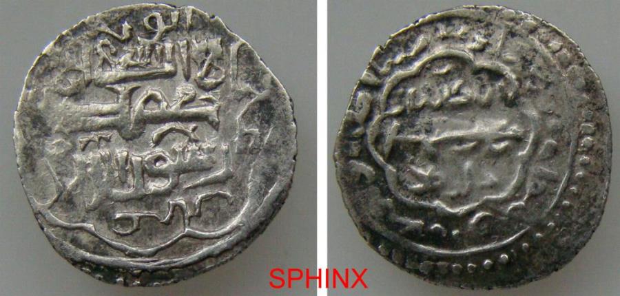 World Coins - 76RG22) MONGOL ILKHANIDS LATER 3RD PERIOD : RIVAL KHANS, Sulayman, 739-746 AH / 1339-1346 AD, 2 dirhams, 1.41 grm, 17.5 mm, type C , struck at SAVEH ? in 741 AH, type of Album 2252