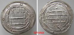 World Coins - 367HC6Z) THE ABBASID CALIPHATE, FIRST PERIOD : AL-MAHDI, 158-169 AH / 775-785 AD, AR DIRHAM 25 MM, 2.87 GRMS, STRUCK AT THE MINT OF AL-MUHAMADEYA IN THE YEAR 167 AH, WITH BAKH IN