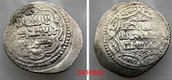 Ancient Coins - 64EE22) Ilkhanid Mongols, Abu Said, 716-736 AH / 1316-1335 AD, AR 2-dirham (3.21 Gr, 23.5 Mm) Type G, struck at SHIRAZ in 731  AH, Album # 2214, in VF cond.