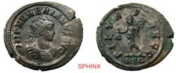 Ancient Coins - 585FF4W) Roman Imperial, Numerian BI Antoninianus. 4.45 Grms, 22 X 25 mm, Rome, AD 283-284. Obverse: IMP NVMERIANVS AVG, radiate and cuirassed bust to right. Reverse: PIETAS AVGG,