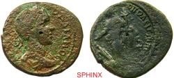 Ancient Coins - 443RL5Z) Roman Provincial, Gordian III, Nicopolis ad Istrum, Moesia Inferior, Thrace, AE (13.04 grms, 27 mm); Magistrate: Sabinus Modestus; Obverse: AVT K M ANTΩ ΓOΡΔIANOC, Laureat