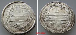 World Coins - 17RL6Z) THE ABBASID CALIPHATE, FIRST PERIOD : AL-MA MUN, 194-218 AH / 810-833 AD, AR DIRHAM, 3.14 GRMS, 26 MM, STRUCK AT THE MINT OF SAMARQAND IN THE YEAR 201 AH, ALBUM TYPE # 223.