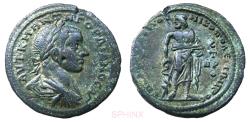 Ancient Coins - 448RL5Z) Roman Provincial, Gordian III, AE28, (11.72 grms, 28.5 mm) of Nikopolis ad Istrum, Magistrate: Sabinus Modestus; Obverse: AYT K M ANT ΓOΡΔIANOC AYΓ (VG ligate), Laureate,