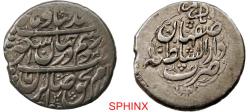 Ancient Coins - 813RK22) Post-Mongol. Zands. Muhammad Karim Khan. AH 1164-1193 / AD 1751-1779. AR Double Abbasi of 10 shahi (22 mm, 9.23 grms). Type C with Ya Karim on top of Rev. ISFAHAN mint. Da