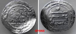 World Coins - 963EC7X) THE ABBASID CALIPHATE, THIRD PERIOD, AL-MUQTADIR, 295-320 AH / 908-932 AD, AR DIRHAM STRUCK AT THE MINT OF MADINAT AL-SALAM ( PRESENT DAY BAGHDAD, IRAQ) IN THE YEAR 312 AH