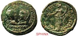 Ancient Coins - 178ER22P) THRACE, Mesembria. Gordian III, with Tranquillina. AD 238-244. AE (25.5 mm, 10.23 g). Laureate, draped, and cuirassed bust of Gordian, and draped bust of Tranquillina wea