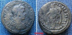 World Coins - 414RM00) MOESIA INFERIOR, Marcianopolis. Severus Alexander. AD 222-235. Æ 26 mm (11.30 g, 7h). Laureate, draped and cuirassed bust right / Concordia standing left, holding patera a