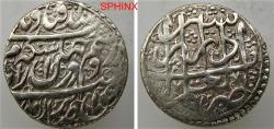 Ancient Coins - 310EH22) Post-Mongols. Zands. Muhammad Karim Khan. AH 1164-1193 / AD 1751-1779. AR Abbasi (22.5 mm, 4.58 grms). Type A. Shiraz mint. Dated AH 1177, Album 2798; Good VF, nice strike