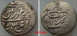 Ancient Coins - 818RK22) Post-Mongols. Zands. Muhammad Karim Khan. AH 1164-1193 / AD 1751-1779. AR DOUBLE ABBASI OF 10 SHAHI (24 mm, 9.21 grms). Type C. RASHT mint. Dated AH 1184/1183 REV., VF