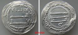 World Coins - 366RR6Z) ABBASID CALIPHATE, FIRST PERIOD : AL-MANSOUR, 136-158 AH / 754-775 AD, AR DIRHAM, 2.94 GRMS, 25 MM, STRUCK AT THE MINT OF MADINAT AL-SALAM IN THE YEAR 148 AH, XF