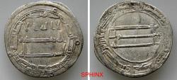 World Coins - 31RL6Z) THE ABBASID CALIPHATE, FIRST PERIOD : AL-MA MUN, 194-218 AH / 810-833 AD, AR DIRHAM, 2.79 GRMS, 24 MM, STRUCK AT THE MINT OF MADINAT AL-SALAM IN THE YEAR 201 AH, ANONYMOUS,