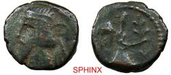 Ancient Coins - 426FM9X) Parthian or Parthian related with clear Parthian portrait;  AE 13 mm, 1.94 grms, Unidentified / Unattributed sold AS IS, No return.