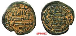 World Coins - 768RG19) 'Abbasid Caliphate. Al-Mahdi. AH 158-169 / AD 775-785. AE Fals (17.5 mm, 2.77 g). Struck at Istakhr dated 167 AH, citing governor (al-) Rabi' (b. Yunis) on lower reverse,