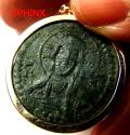 Ancient Coins - 37CBM2Y) BYZANTINE, GOLD PENDANT Anonymous Folles. temp. Romanus IV, circa 1068-1071. AE Follis (28 mm, 8.75 grm). Class G. Constantinople mint. Facing bust of Christ Pantokrator /