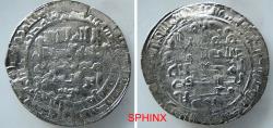 Ancient Coins - 458RR5Y)  BUWEYHID, ADUD AL-DAWLA ABU SHUJA'A 338-372 AH / 949-983 AD, AR DIRHAM, 28 MM, 4.09 GRM, STRUCK AT THE MINT OF RAMHURMUZ IN 349 AH, CITING HIS FATHER RUKN AL-DAWLA, VF