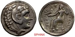 Ancient Coins - 768RKG22P) CELTIC CENTRAL EUROPE & ASIA MINOR: AR tetradrachm (16.90g), 3rd century BC, Price-B6, Celtic imitation of the posthumous issue of Alexander III 'the Great' of Macedon,