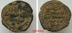 World Coins - 56CC2Y) 'Abbasid Caliphate. Al-Mahdi. AH 158-169 / AD 775-785. AE Fals (16.5 mm, 2.26 g). Struck at Istakhr dated 167 AH, citing governor (al-) Rabi' (b. Yunis) on lower reverse, S