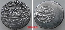 Ancient Coins - 691FR22) AFSHARIDS, SHAHRUKH 1st REIGN, 1161-1163 AH / 1748-1750 AD, AR RUPI, ( 22 mm, 11.47 grms) struck at MASHHAD (In central - slightly off center - medallion) in 1162 AH, TYPE