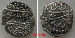 Ancient Coins - 309EH22) Post-Mongols. Zands. Muhammad Karim Khan. AH 1164-1193 / AD 1751-1779. AR ABBASI (21 X 23.5 mm, 4.41 grms). Type B. RASHT mint. Dated AH 1175, Album 2799; VF.