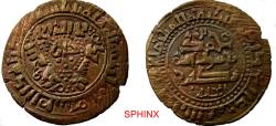 World Coins - 369GR6JT) QARAKHANID AE FALS (27.5 mm, 2.72 grms) Nasr bin 'Ali, AL MU'AYAD AL-ADL ABUL HASSAN ILAK, CIRCA 383-403 AH/ 993-1012, struck at mint of FARGHANA, 386 AH, VF