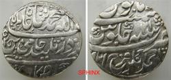 Ancient Coins - 632EE22) BANGASH NAWABS, Amin Al-Dawla, 1210-1217 AH / 1796-1802 AD, AR RUPEE (10.91 gr, 26 mm) in the name of Shah Allam II, Ahmadnagar- FARRUKHABAD mint dated 1205 / 31 , KM 86.2