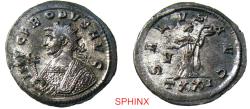Ancient Coins - SPHINX RESUMES SHIPPING TO THE UNITED STATES...948GG22P) Roman Imperial, Probus AE silvered Antoninianus. (4.28 Grms, 23 mm) FULLY SILVERED, Ticinum mint, AD 281. VF