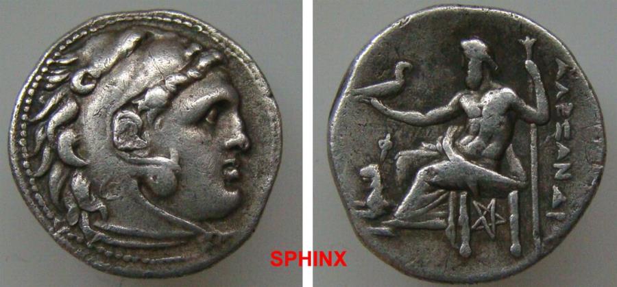 340CKH17) KINGS of MACEDON. Alexander III ‘the Great’. 336-323 BC. AR ...