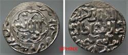 World Coins - 81RR22P) Seljuq of Rum, Ghiyath Al-Din Kaykhusru III 663-682 AH/ 1265-1283 AD, AR dirham (23 mm, 2.93 grm) struck at KONYA in the year 674 AH, with inscription " Al Mulk Lellah "