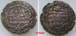 World Coins - 935CG0Z) Samanid, Nuh III Ibn Mansur I, 365-387 AH / 976-997 AD, AR dirham, 3.41 grms, 30 mm, struck at Bukhara, 379 AH; Album 1470; Fine