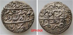 Ancient Coins - 698FR22) Post-Mongols. Zands. Muhammad Karim Khan. AH 1164-1193 / AD 1751-1779. AR Abbasi (22.5 mm, 4.61 grms). Type B. SHIRAZ mint. Dated AH 1177, Album 2799; Good VF/ XF