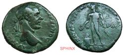 Ancient Coins - 802EK3Z) Roman Provincial, Macrinus (217-218 AD), AE27 (10.79 Grms, 25 mm) of Nikopolis ad Istrum, Moesia Inferior, Magistrate: Statius Longinus. VF
