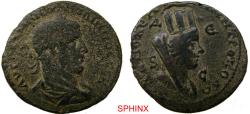 Ancient Coins - 932RK4P) Antiochia ad Orontem., Trajan Decius AE29, 19.67 Grms, 30.5 mm, Obverse: AVT K Γ ME KY ΔEKIOC TΡAIANOC CEB, laureate draped bust right. VF