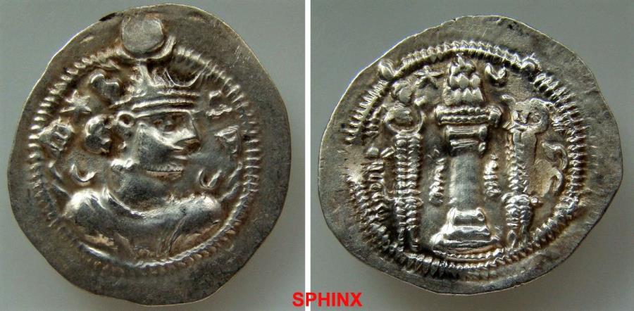 373HR0Z) SASANIAN KINGS. Kavād (Kavādh) I. First reign, AD 488497. AR