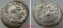 Ancient Coins - 644RG5W) Roman Imperial, Philip I AR Antoninianus  (4.61 grms, 25.5 X 22 mm). Obverse: IMP M IVL PHILIPPVS AVG, Radiate, draped and cuirassed bust right. Reverse: ADVENTVS AVGG, Ph