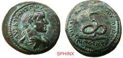 Ancient Coins - SPHINX RESUMES SHIPPING TO THE UNITED STATES...459RL5Z) MOESIA INFERIOR, Nicopolis ad Istrum. Gordian III. AD 238-244. AE (29 mm, 13.24 g). Sabinius Modestus, consular legate. VF