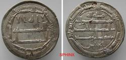 World Coins - 41CL5Y) ABBASID CALIPHATE, FIRST PERIOD : AL-AMIN, 193-198 AH / 809-813 AD, AR DIRHAM 25 MM, 2.89 GRMS, STRUCK AT THE MINT OF MADINAT AL-SALAM (PRESENT DAY BAGHDAD) IN THE YEAR 196