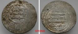 World Coins - 757BM3Z) ABBASSID, AL-MUKTAFI BILLAH, 289-295 AH / 902-908 AD, AR DIRHAM UNCERTAIN MINT AND DATE, ALBUM TYPE # 244.1 (NO ADDITIONAL NAMES) cif LAVOIX # 1102 FAIR CONDITION. Priced