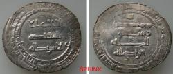 Ancient Coins - 581RL6Z) ABBASSID, AL-RADI BELLAH, 322-329 AH/934-940 AD, AR Dirhem, 2.09 grm, 24.5 mm, struck at AL-RAFIQA (Scarce mint) in 323 AH . This is Album subtype A-255.1, without heir.VF