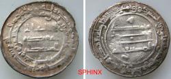 World Coins - 562RL6Z)  ABBASSID, AL-MUKTAFI, 289-295 AH / 902-908 AD, AR DIRHAM, 2.86 GM, 24 MM, STRUCK AT MADINAT AL SALAM IN 293AH, ALBUM TYPE # 244.1 (NO ADDITIONAL NAMES) LAVOIX # 1102